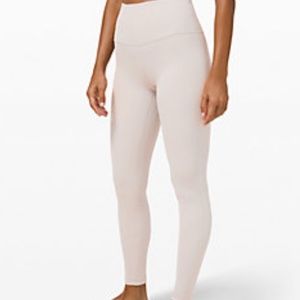 lululemon athletica light gray Leggings